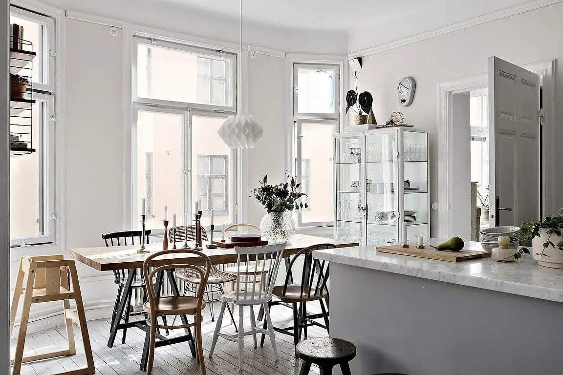 A Scandinavian Apartment in Muted Pink & Grey Tones 5 scandinavian-apartment-muted-pink-grey-nordroom