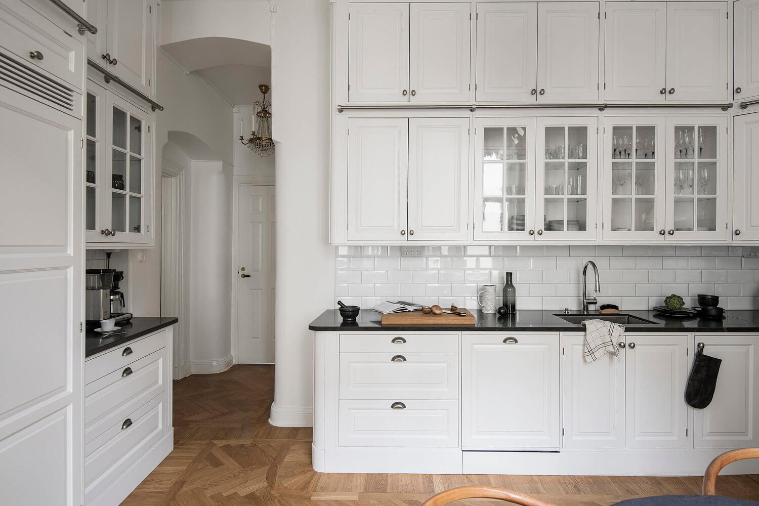 spacious stockholm apartment historic touches nordroom10 A Spacious Stockholm Apartment Packed With Historic Touches