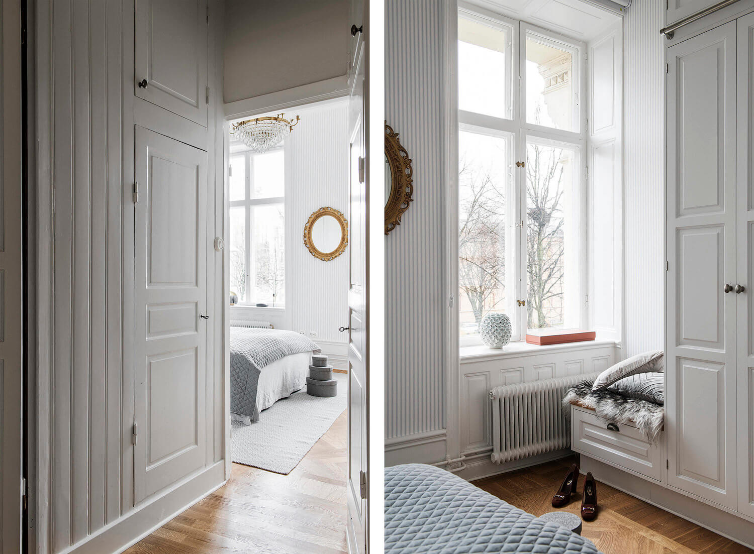 spacious stockholm apartment historic touches nordroom12 A Spacious Stockholm Apartment Packed With Historic Touches