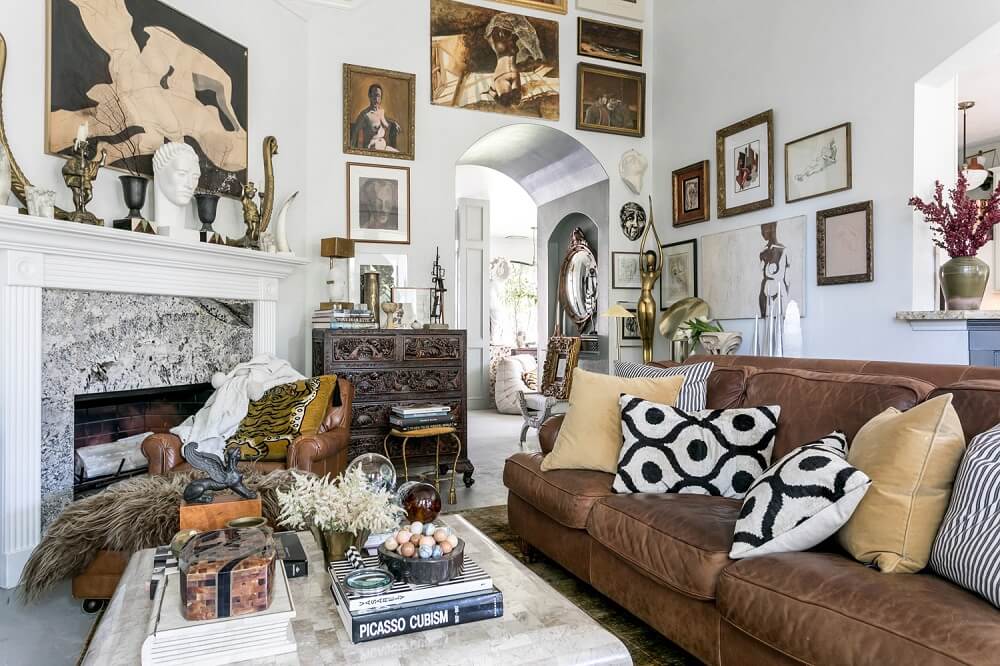 A Collector’s Vintage Eclectic Home in Texas