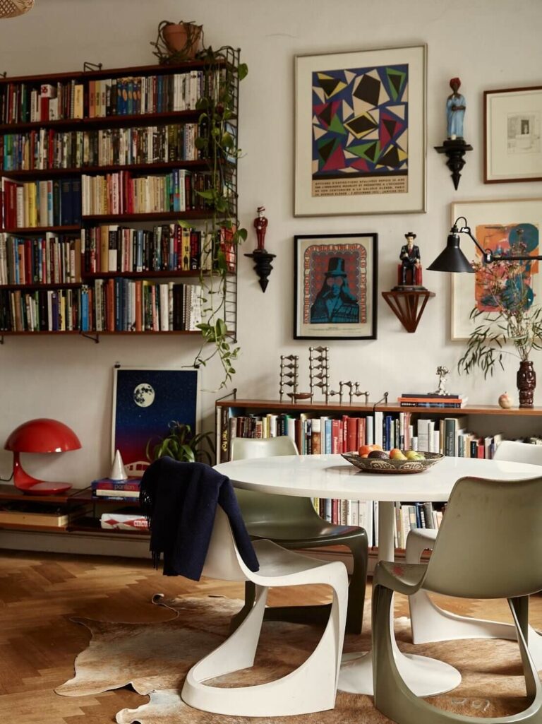A Small Vintage Bohemian Apartment in Stockholm - The Nordroom