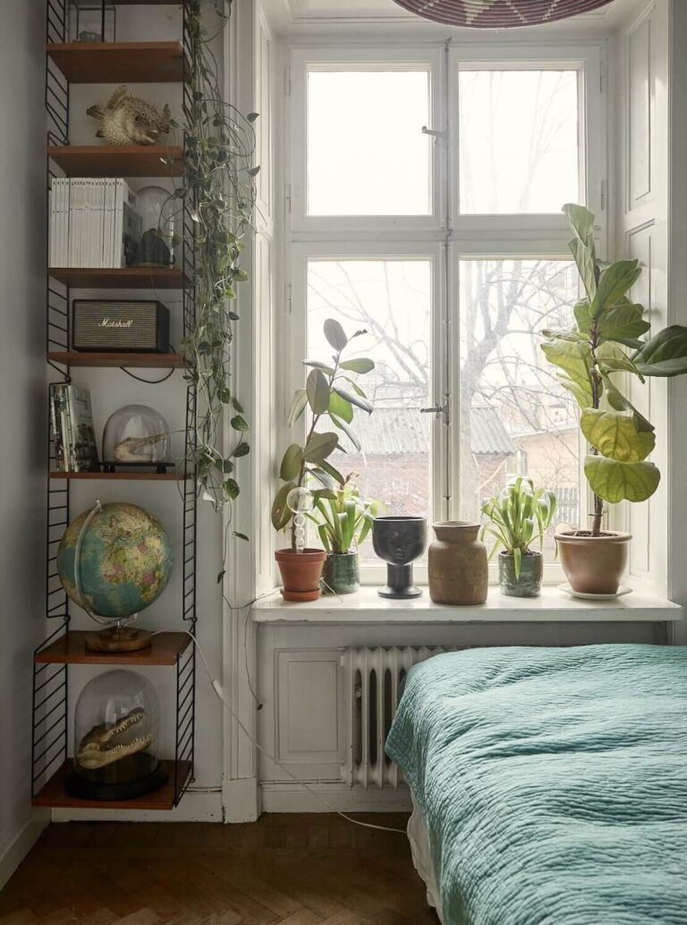 A Small Vintage Bohemian Apartment in Stockholm - The Nordroom