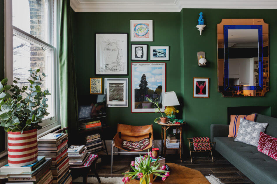 colorful eclectic home luke edward hall duncan campbell nordroom1 The Colorful Eclectic Home of Designer Luke Edward Hall & Duncan Campbell