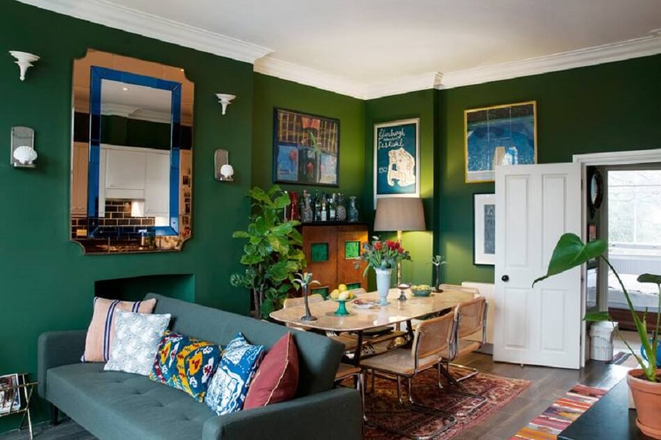 colorful eclectic home luke edward hall duncan campbell nordroom4 The Colorful Eclectic Home of Designer Luke Edward Hall & Duncan Campbell