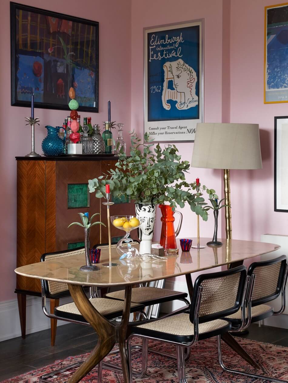 colorful eclectic home luke edward hall duncan campbell nordroom5 The Colorful Eclectic Home of Designer Luke Edward Hall & Duncan Campbell