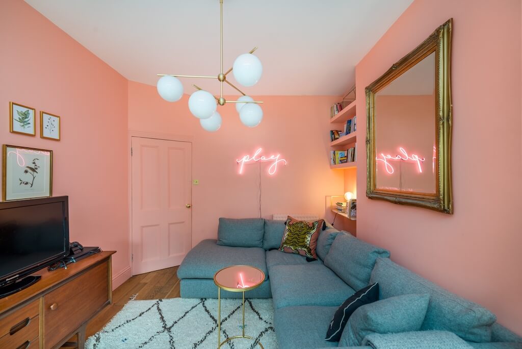 colorful south london home nordroom1 A Color Explosion In A South London Home