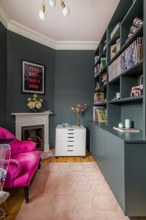 colorful south london home nordroom20 A Color Explosion In A South London Home