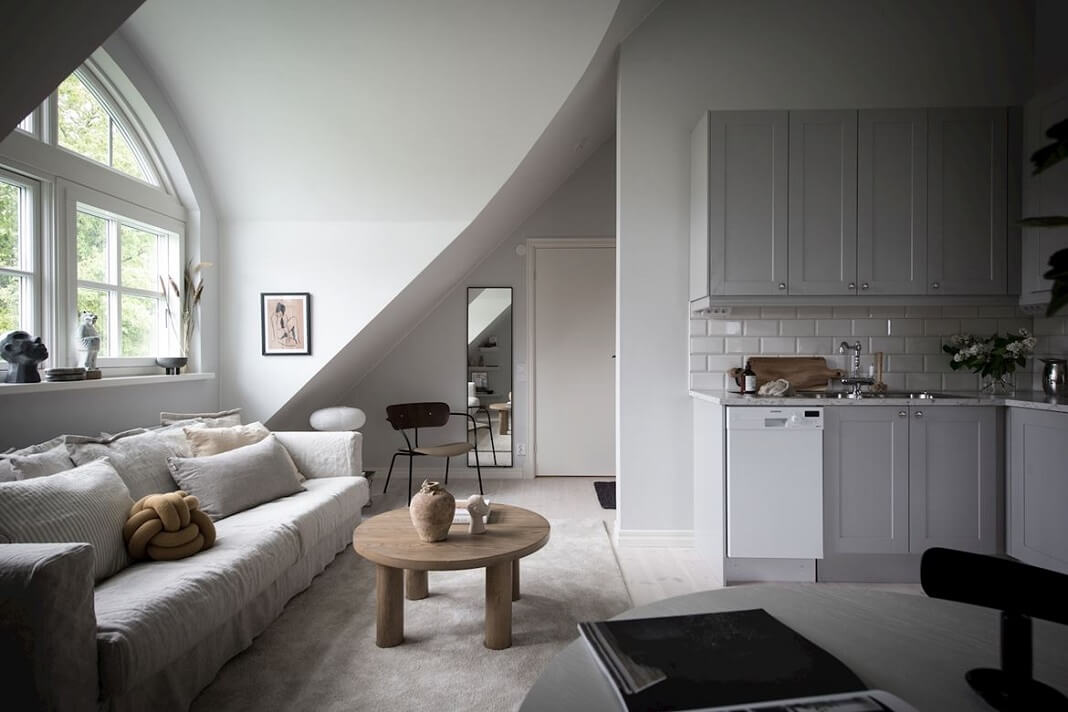 minimalistic scandinavian studio apartment nordroom3 A Minimalistic Scandinavian Studio Apartment