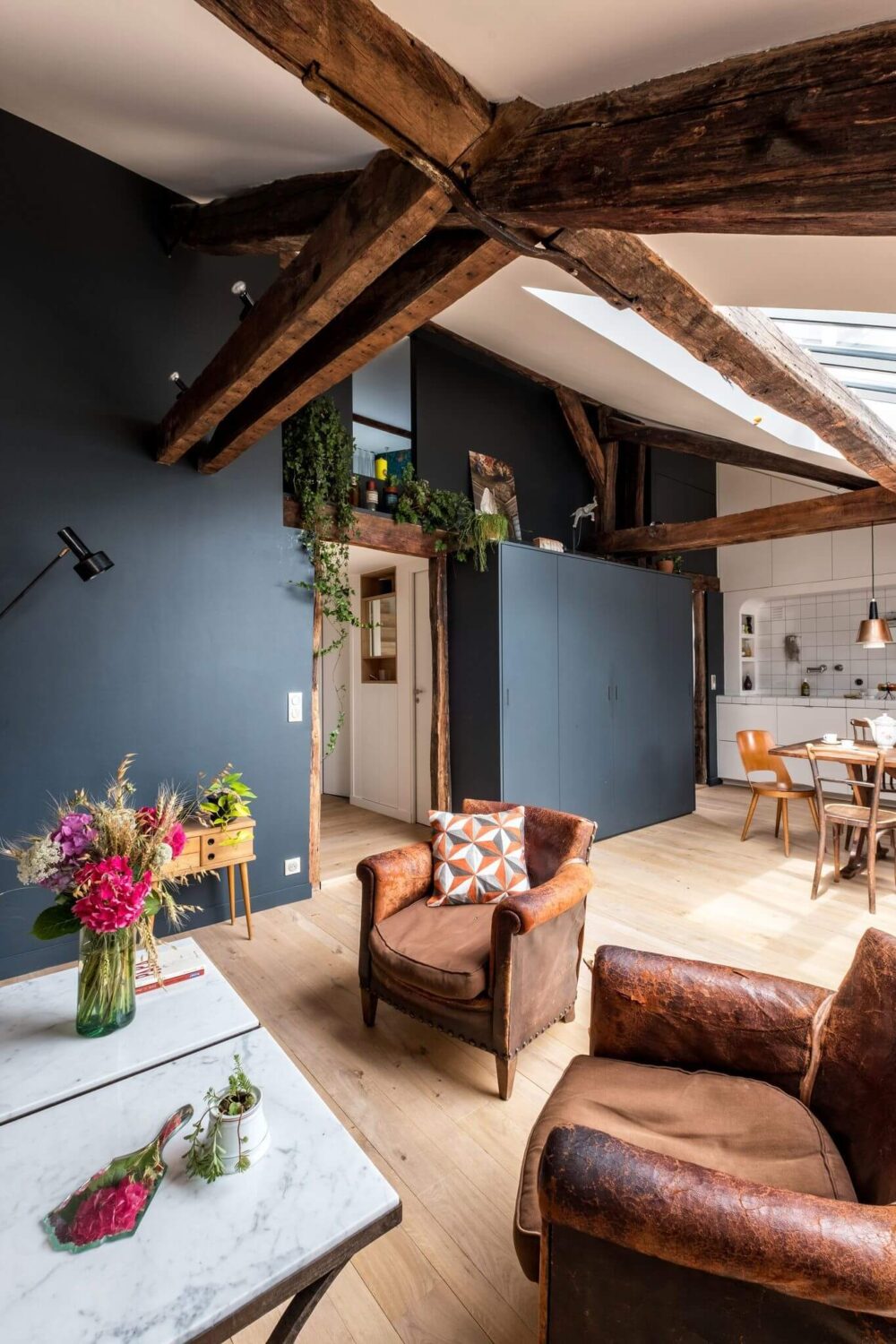 A Beautifully Renovated Attic Apartment in Paris - The Nordroom
