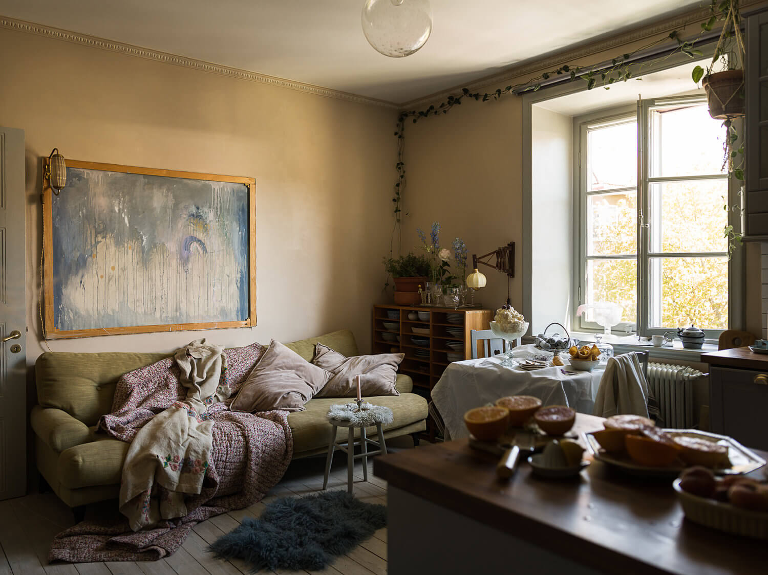 romantic vintage apartment stockholm nordroom3 A Romantic Vintage Apartment in Stockholm