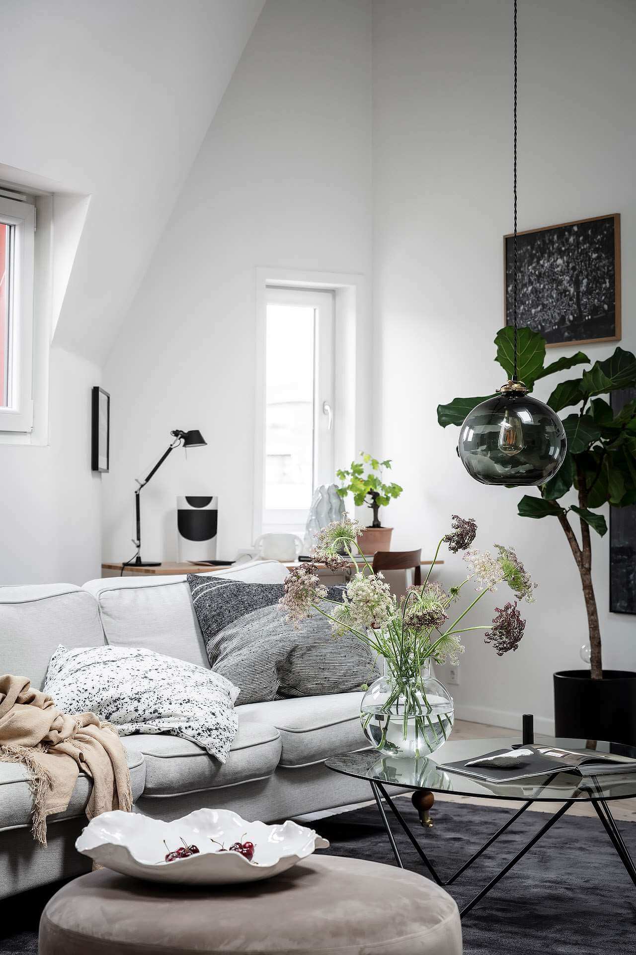 cozy scandinavian attic apartment nordroom2 A Stylish And Cozy Scandinavian Attic Apartment