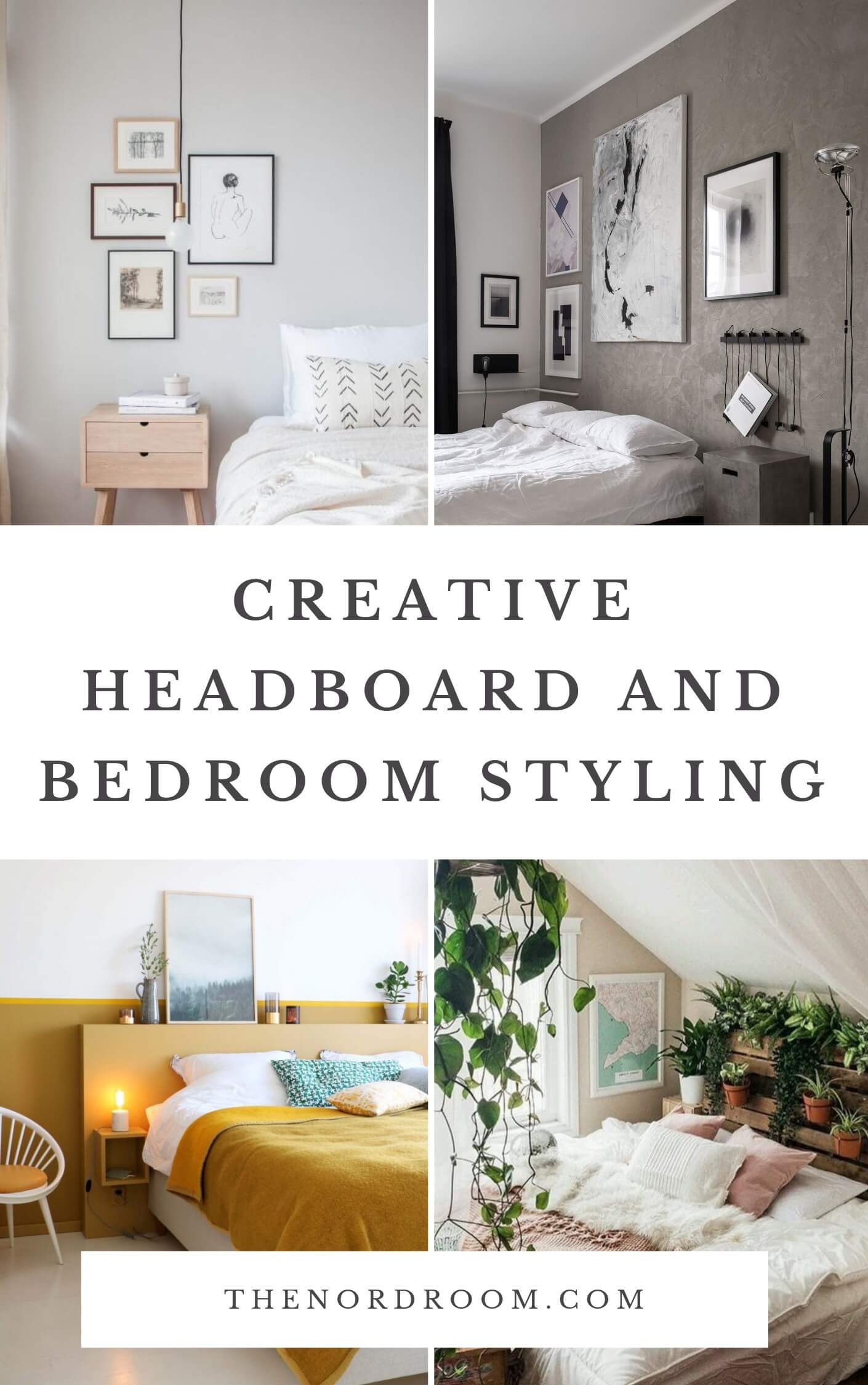 Creative Headboard and Bedroom Styling Ideas