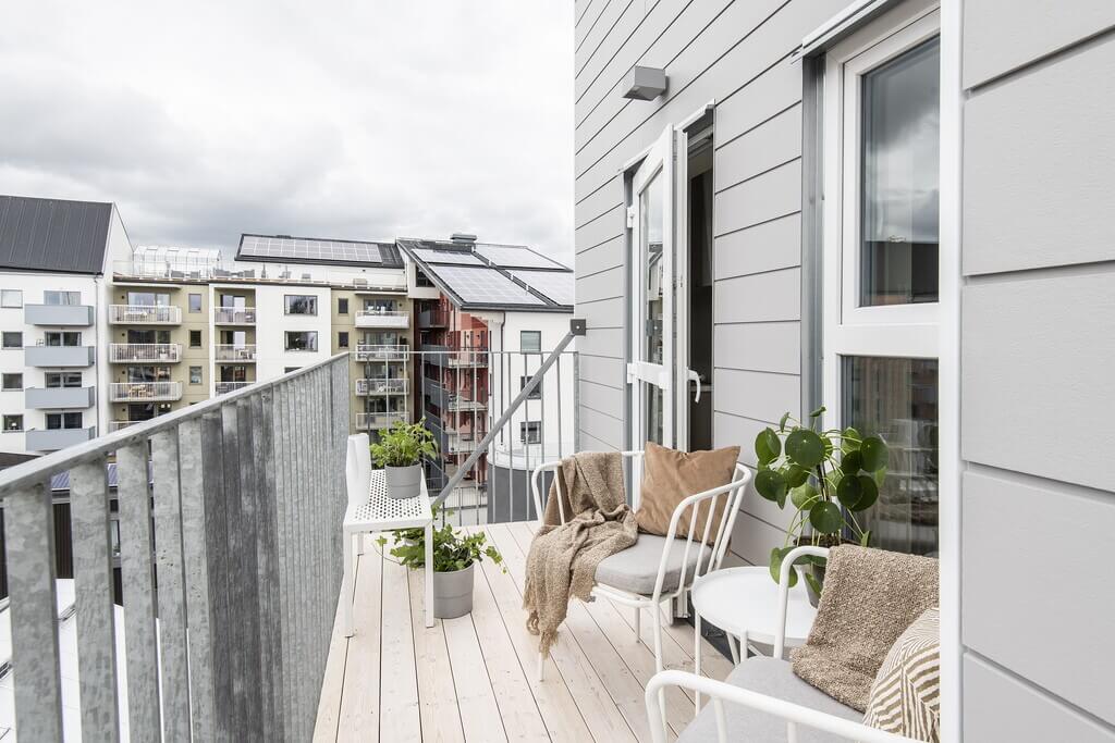 grey beige scandinavian apartment nordroom8 A Tiny Scandinavian Loft in Beige and Grey Tones
