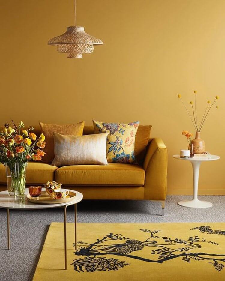 mustard yellow home decor inspiration nordroom27 Mustard Yellow Home Decor Inspiration