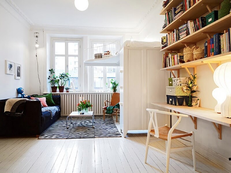 30 Design Ideas for Your Studio Apartment