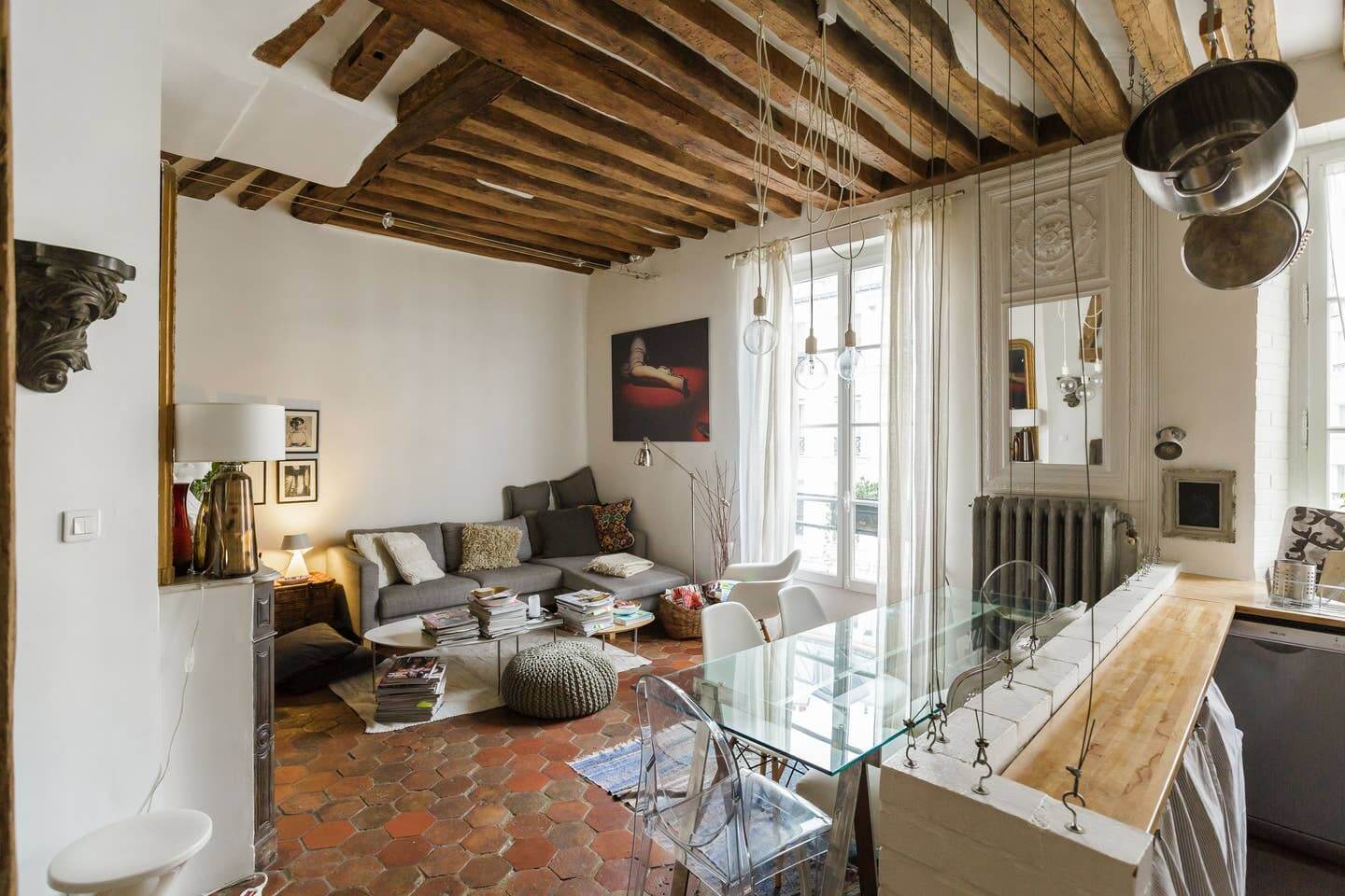18th century paris airbnb apartment nordroom3 A Cozy Airbnb Apartment in an 18th-Century Building in Paris