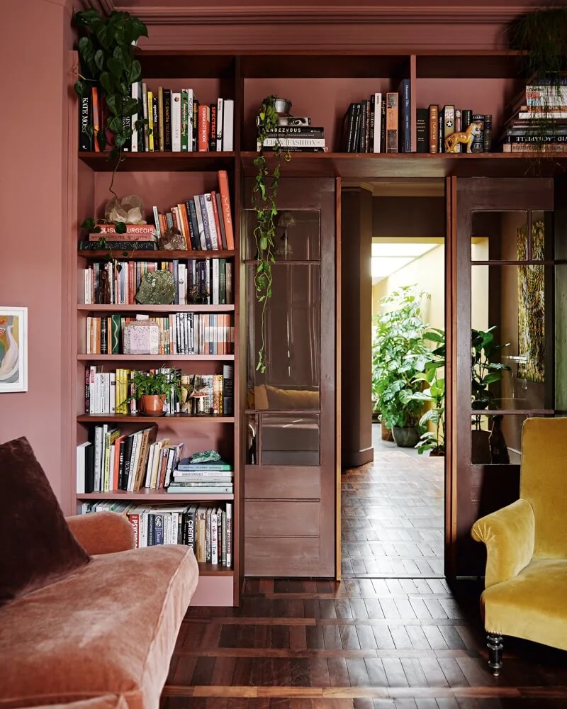 A Colorful London Home Filled with Re-Used Materials