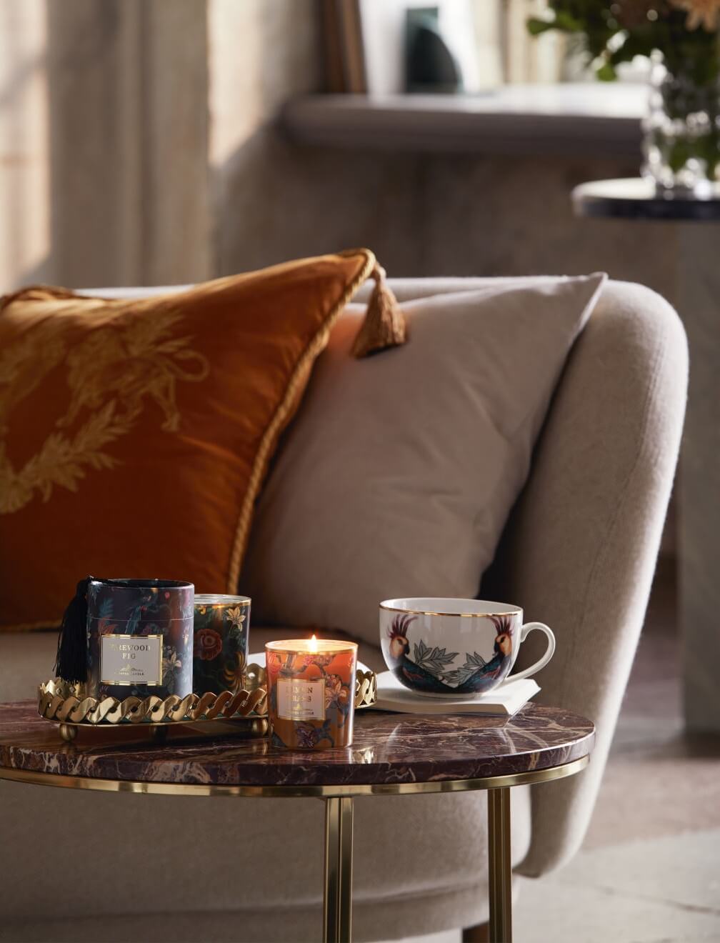 hm home a lush fall tale nordroom2 A Lush Fall Tale by H&M Home