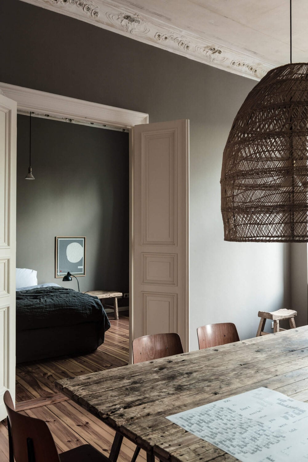 Image showcasing Rustic Bohemian Touches in a Spacious Berlin Home - The Nordroom