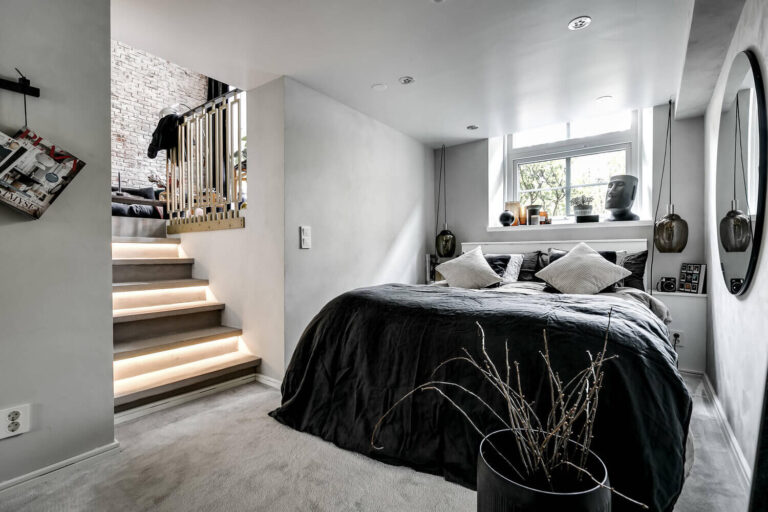 A closer look at Design Scandinavian Apartments With Exposed Brick