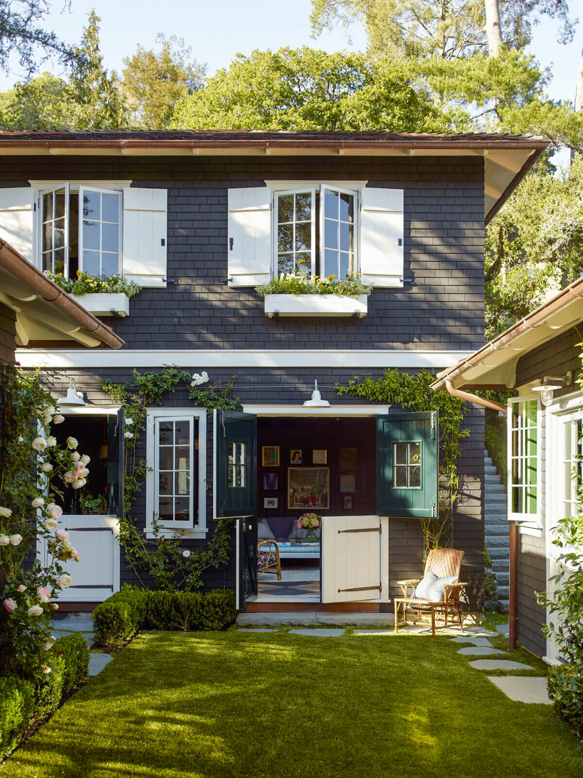 english cottage meets california cool mill valley home gil schafer nordroom23 English Cottage Meets California Cool in a Mill Valley Home