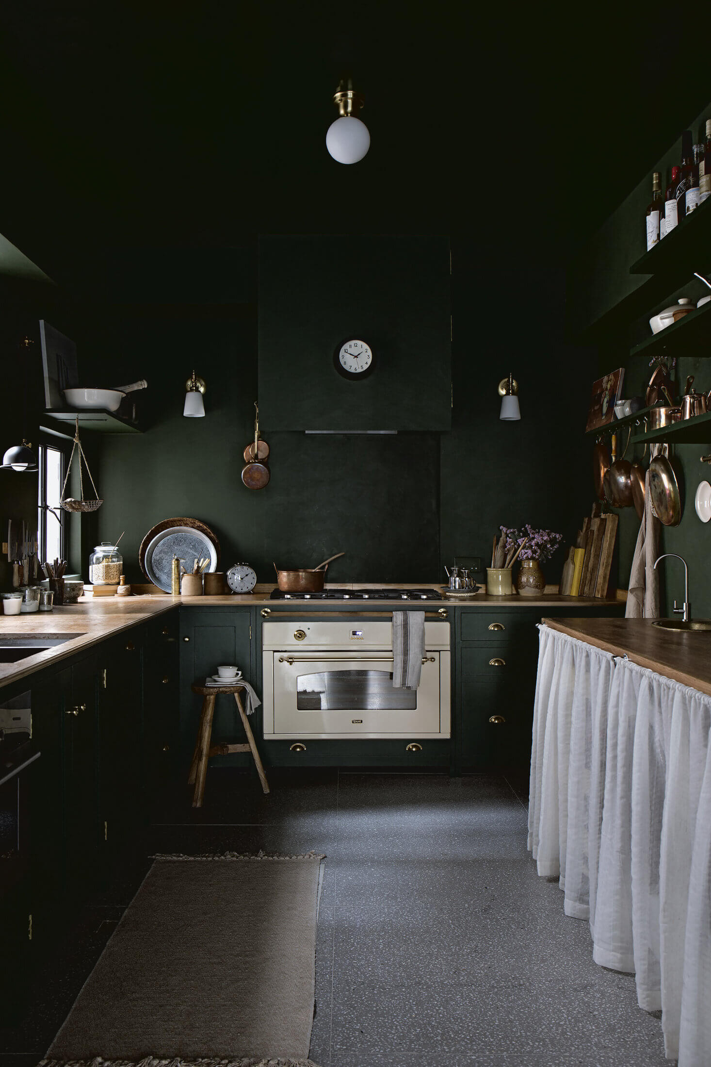 The Green Victorian-Inspired Kitchen of Lady and Pups Founder Mandy Lee