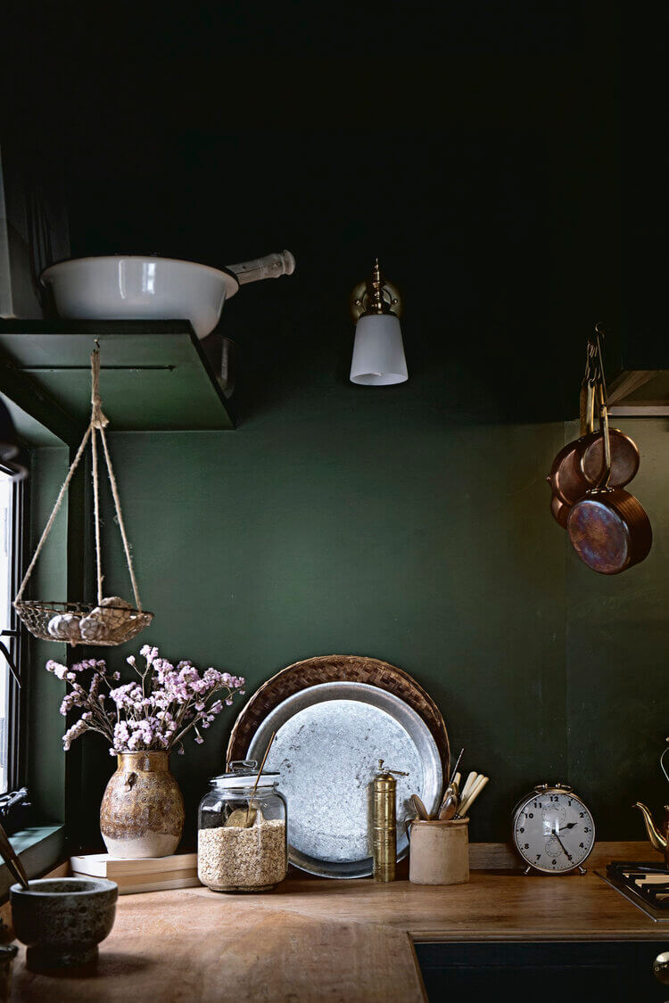 green victorian inspired kitchen nordroom3 The Green Victorian-Inspired Kitchen of Lady and Pups Founder Mandy Lee