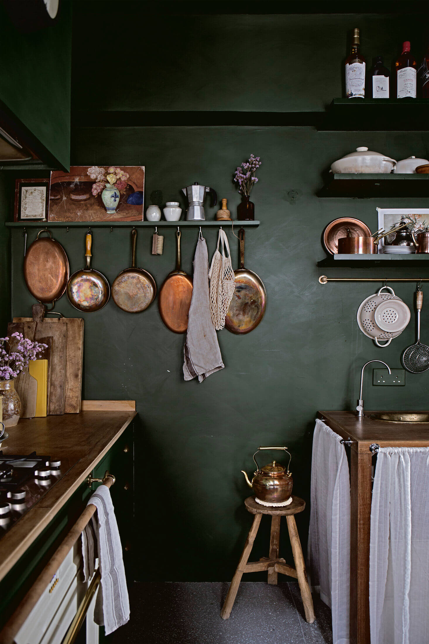 green victorian inspired kitchen nordroom5 The Green Victorian-Inspired Kitchen of Lady and Pups Founder Mandy Lee