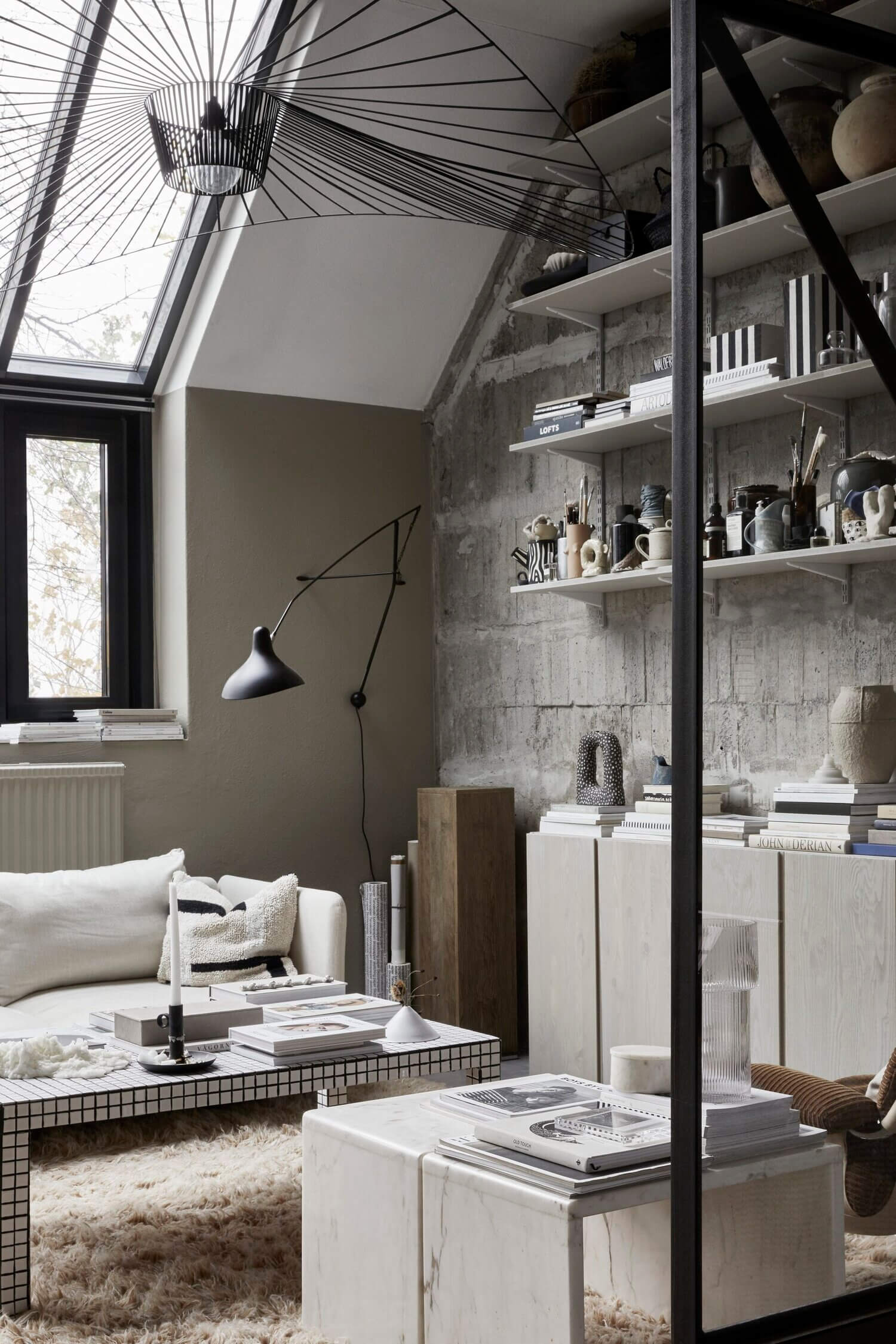 small grey home linnea salmen nordroom1 The Small and Stylish Home of Interior Stylist Linnéa Salmén