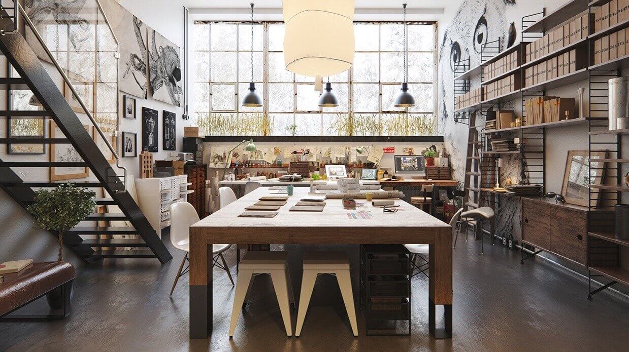 artist lofts home ateliers nordroom29 Design Love | Artist Lofts and Home Ateliers