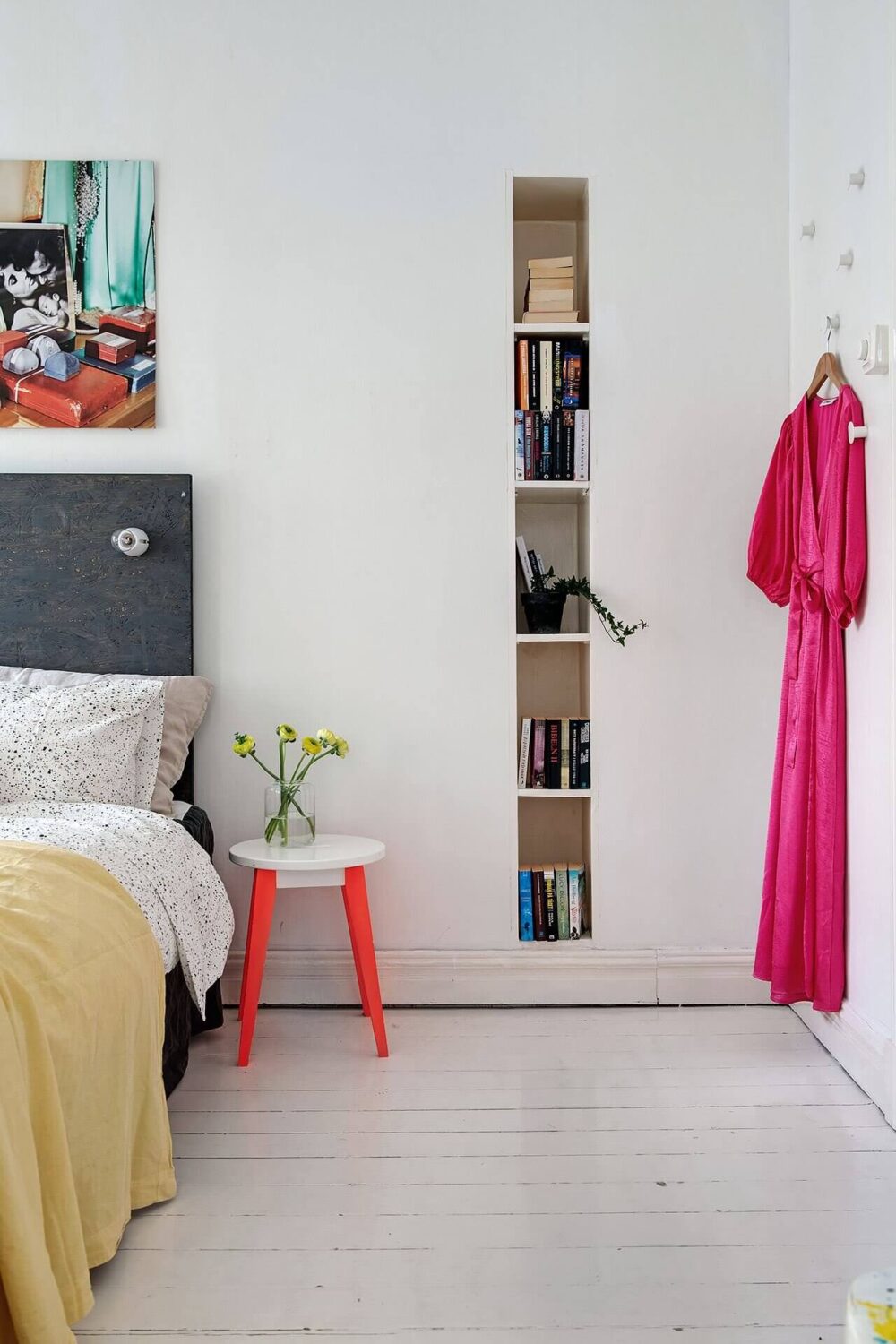 Picture of A Scandinavian Apartment Decorated with Bright Pops of Color - The Nordroom