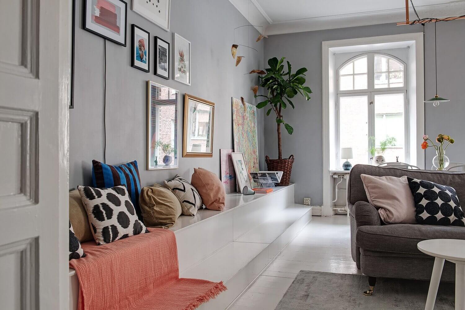 AScandinavianApartmentDecoratedwithBrightPopsofColor TheNordroom4 A Scandinavian Apartment Decorated with Bright Pops of Color