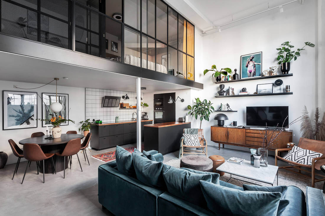 industrial scandinavian loft nordroom1 A Cool Industrial Scandinavian Loft Apartment