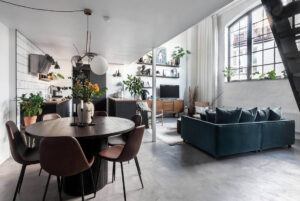 Fresh Look at A Cool Industrial Scandinavian Loft Apartment