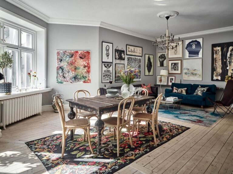 A Grey Art-Filled Scandinavian Apartment - The Nordroom