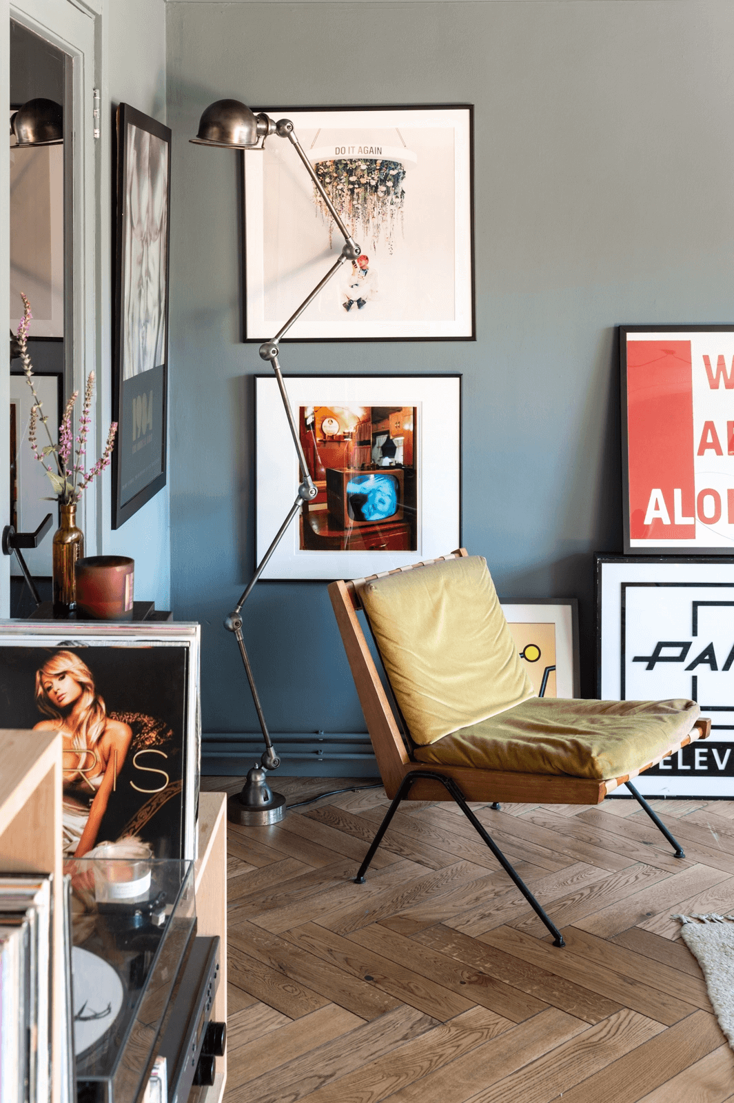 Colorful Rooms in a Mid-Century London Home