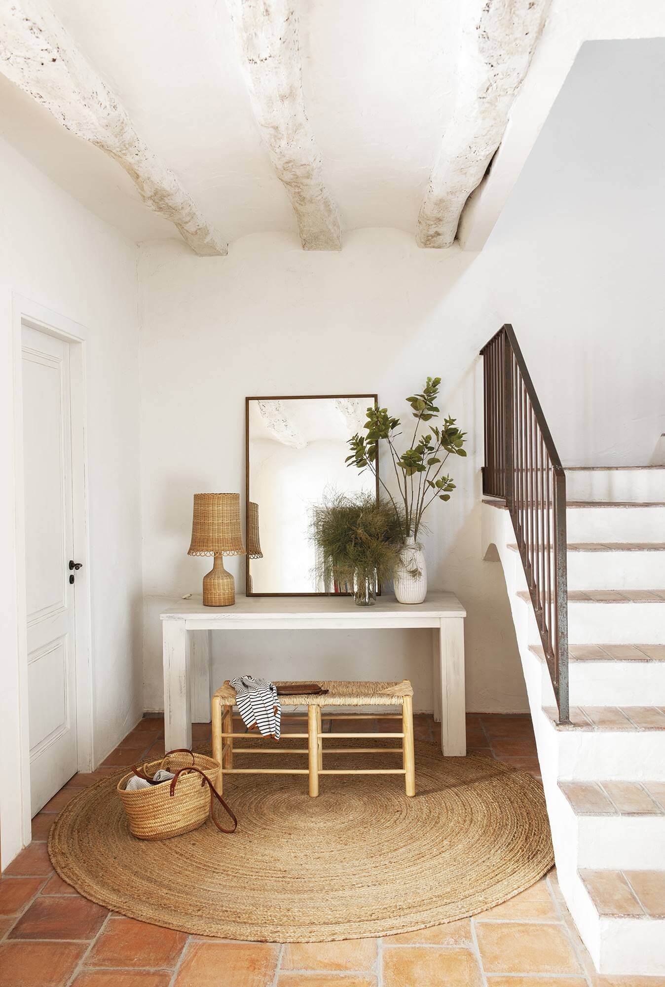 natural country style 19th century townhouse barcelona nordroom4 Natural Country Style in a 19th-Century Townhouse in Barcelona