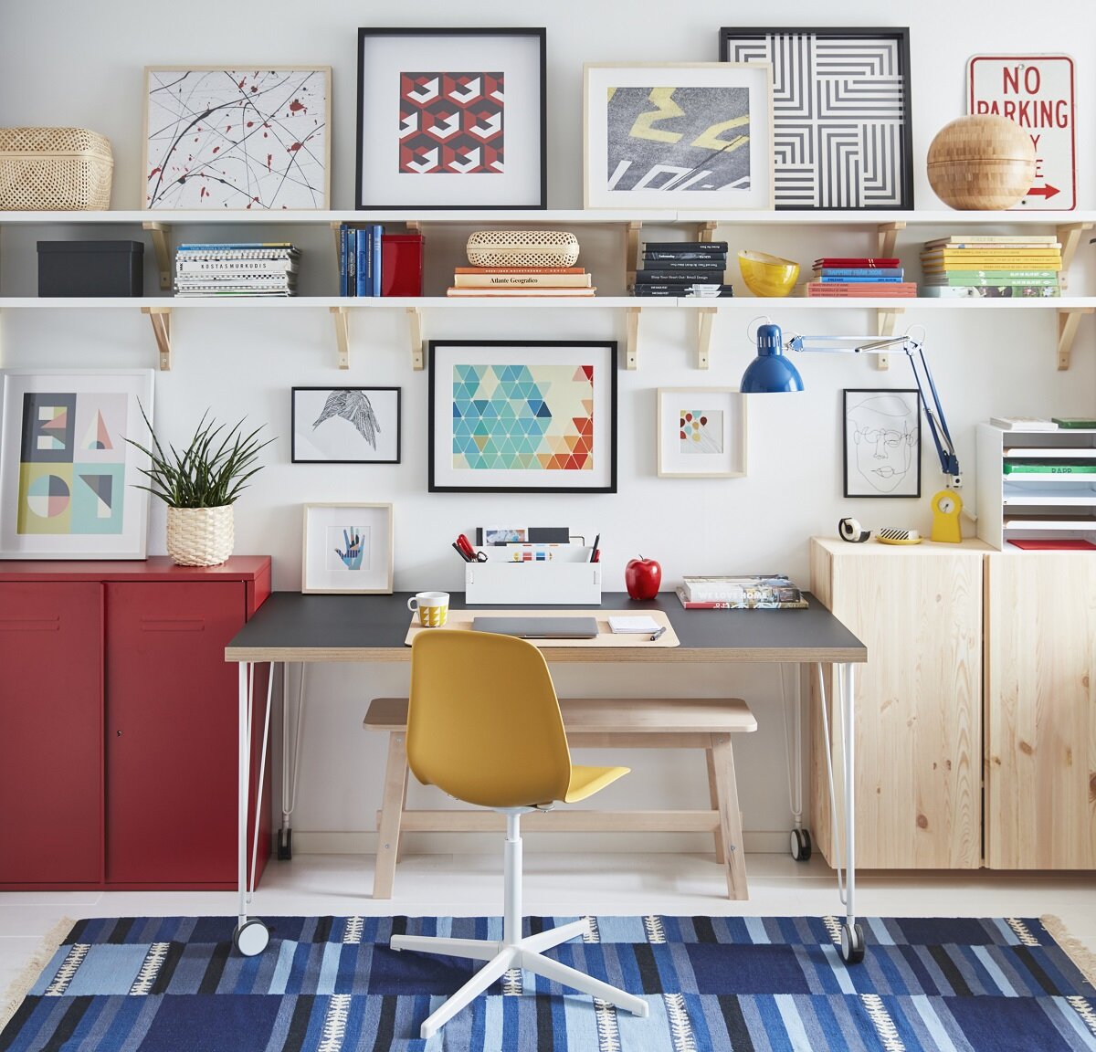 ikea catalog 2021 nordroom26 50+ Rooms That Prove ‘The Unexpected Red Theory’ Really Works