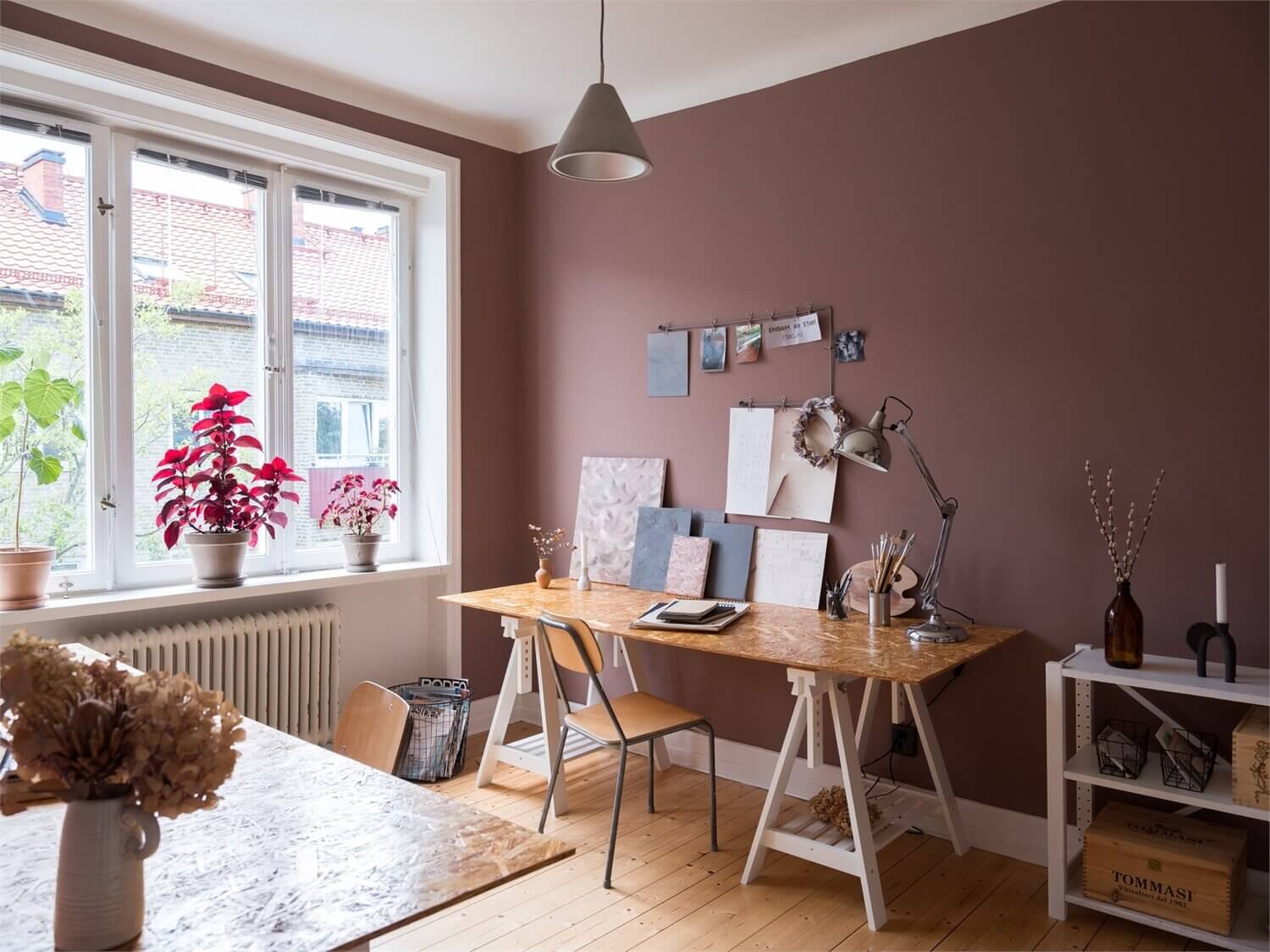 grey pink scandinavian apartment nordroom18 A Lovely Grey and Pink Scandinavian Apartment