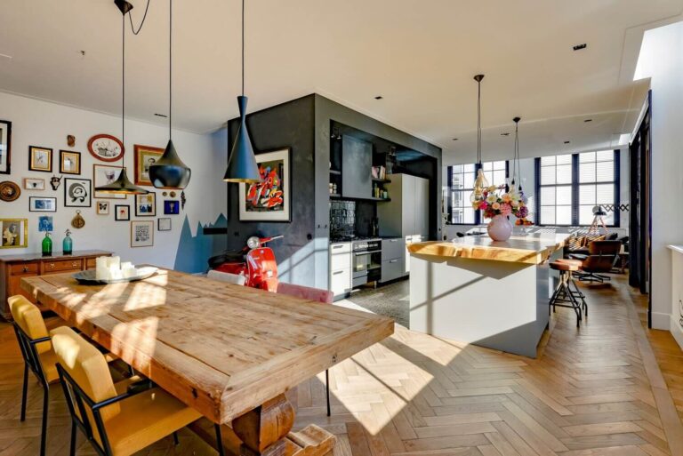 A Former School Turned Light-Filled and Charming Loft in Amsterdam ...
