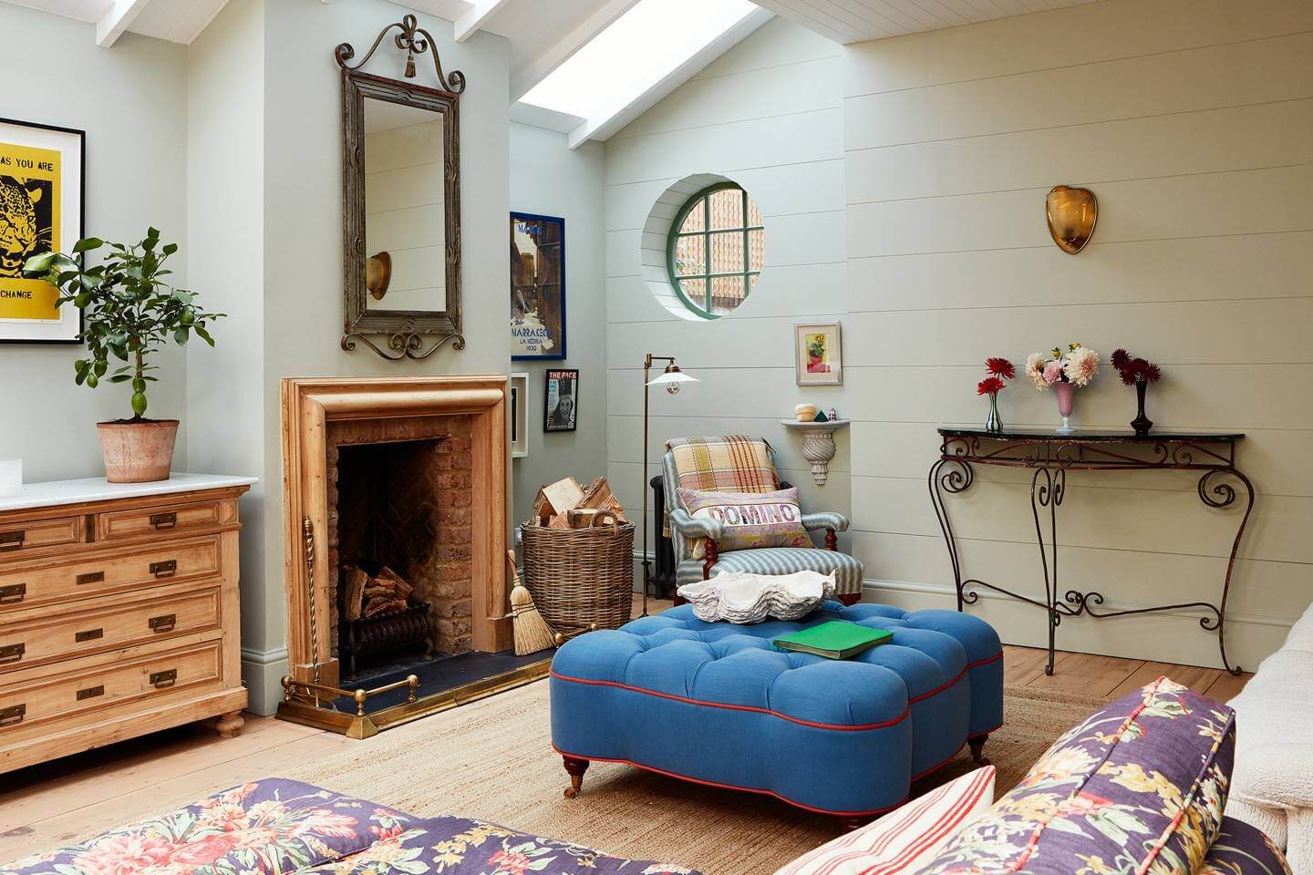 colorful eclectic london home matilda goad nordroom12 The Colorful Eclectic London Home of Designer Matilda Goad