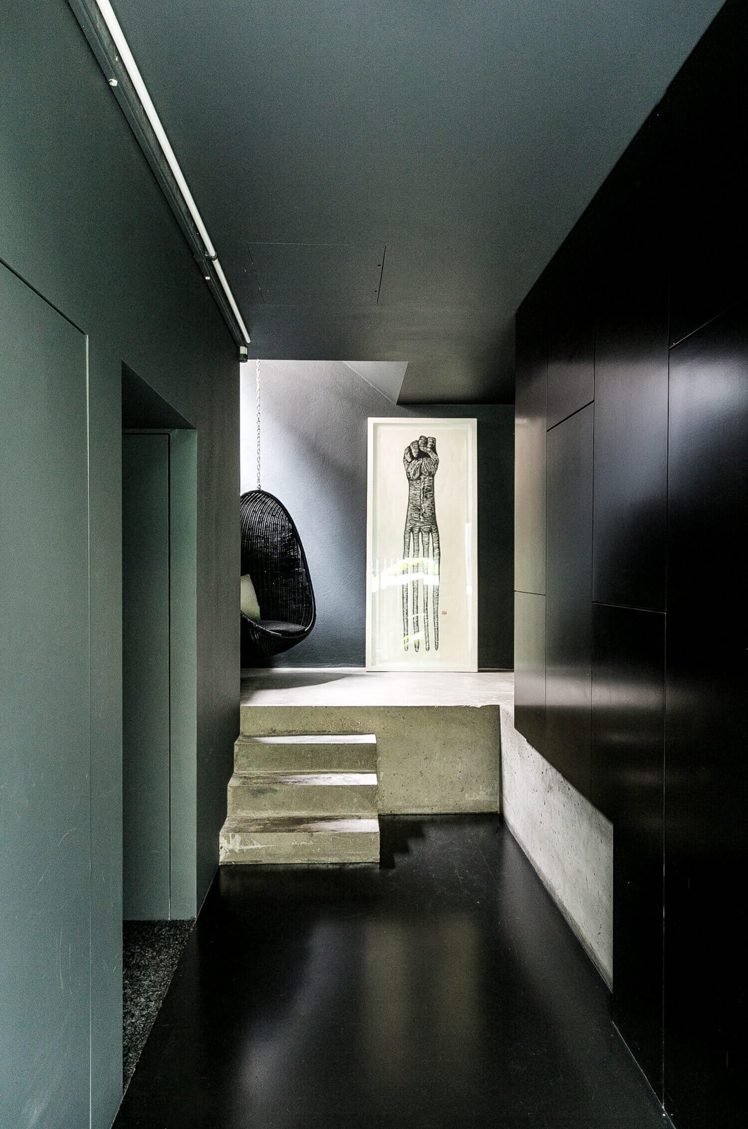 lost house david adjaye nordroom9 Lost House: A Dramatic Architectural Home Designed by Sir David Adjaye