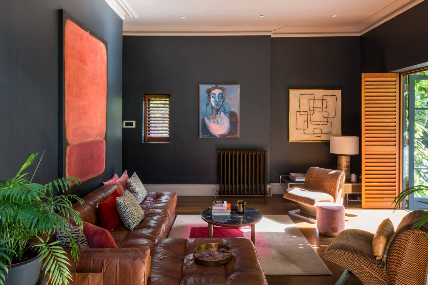 luxurious london apartment natural colors nordroom2 A Warm Luxurious London Apartment in Natural Color Tones
