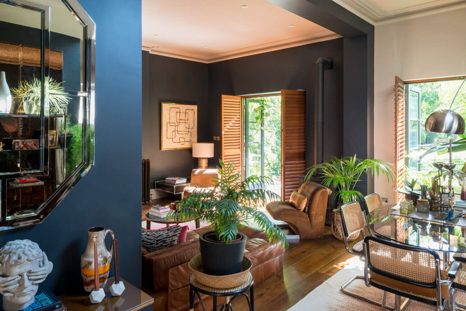 luxurious london apartment natural colors nordroom6 A Warm Luxurious London Apartment in Natural Color Tones
