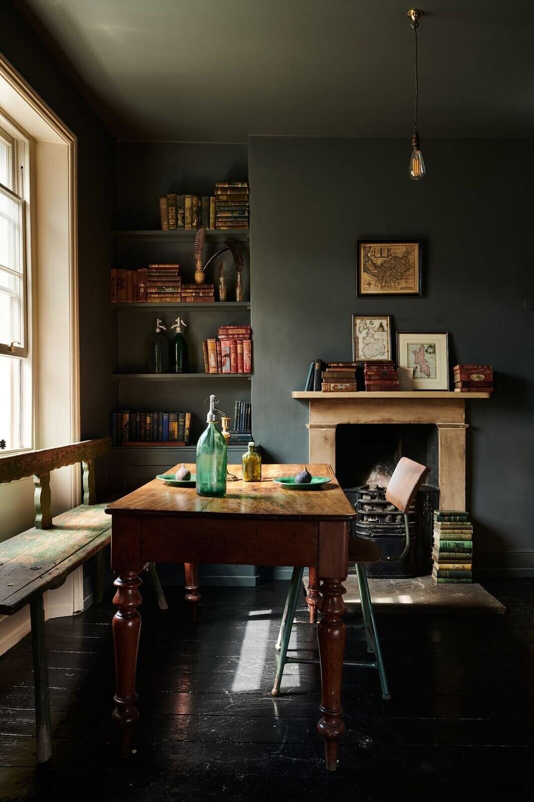 A Moody Haberdasher’s Kitchen by deVOL