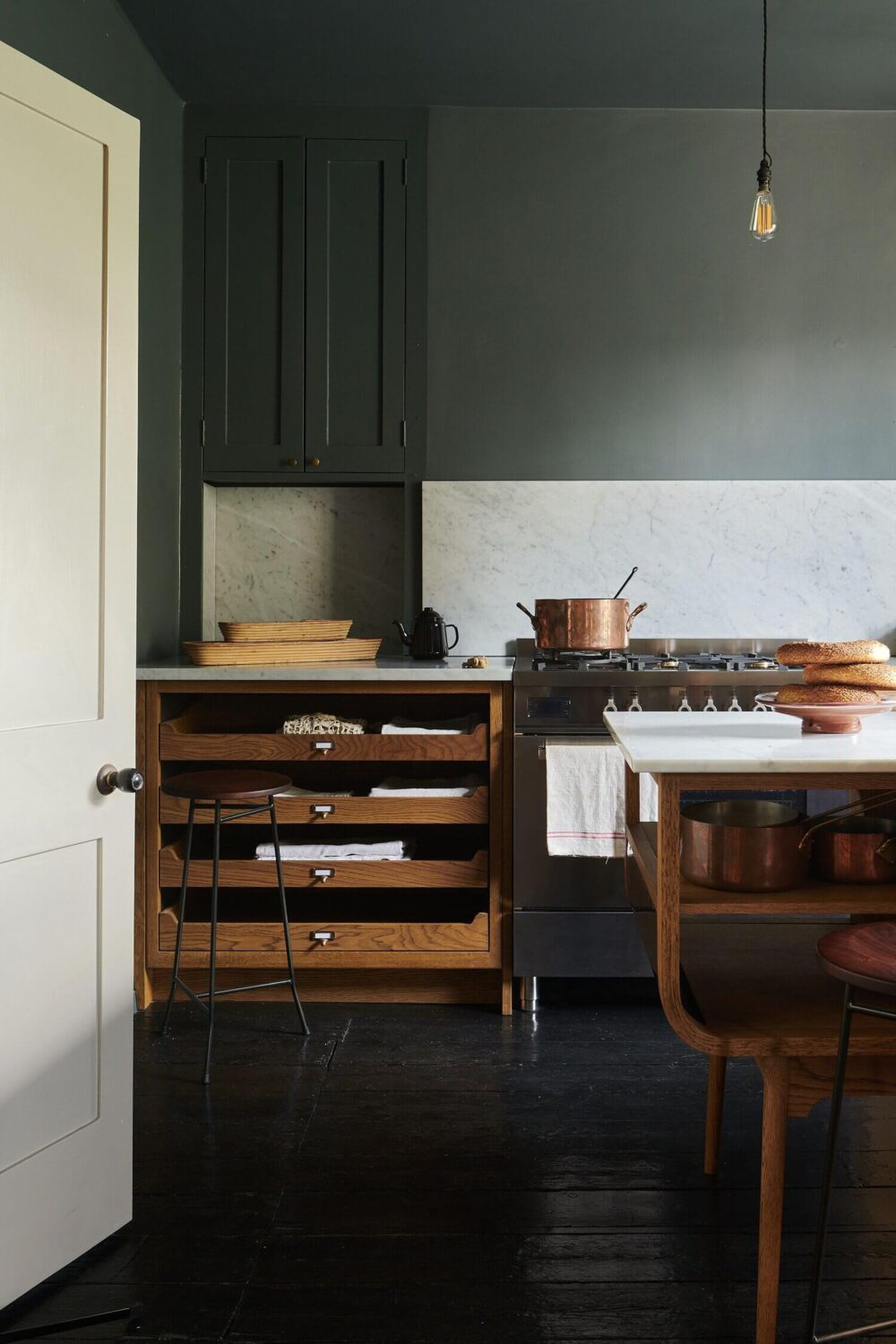 A Moody Haberdasher's Kitchen by deVOL - The Nordroom