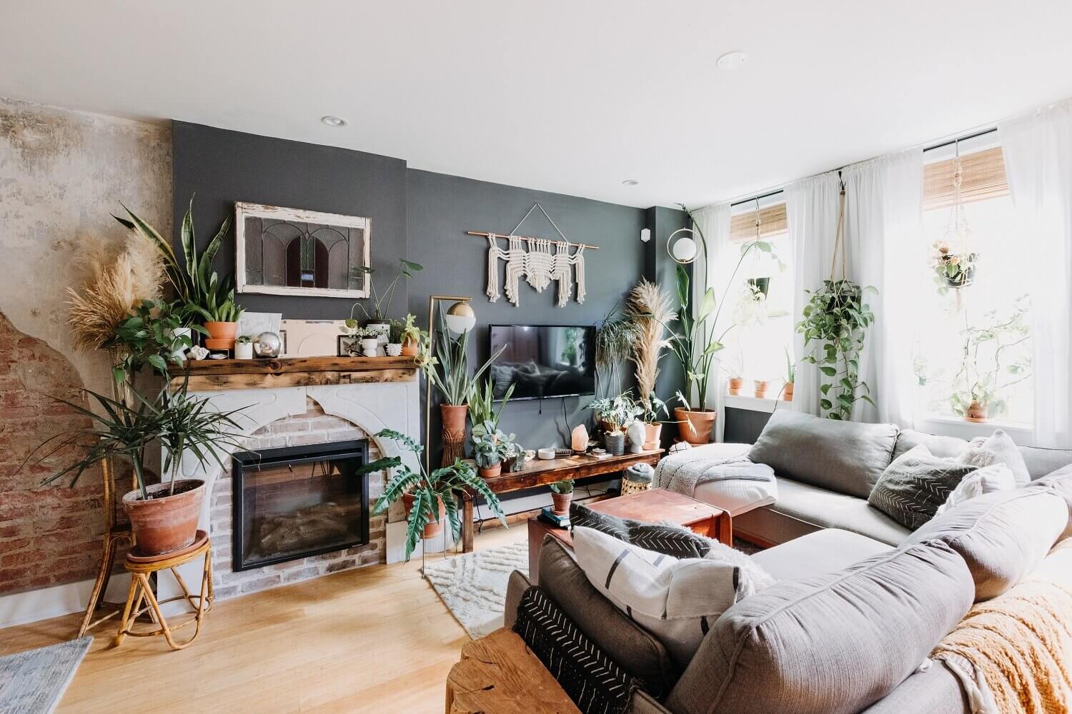 A Cozy Plant-Filled Home in Philadelphia