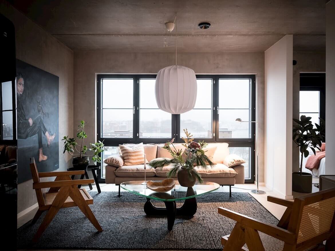industrial scandinavian apartment nordroom2 Industrial and Scandinavian Design in a Beautiful Apartment