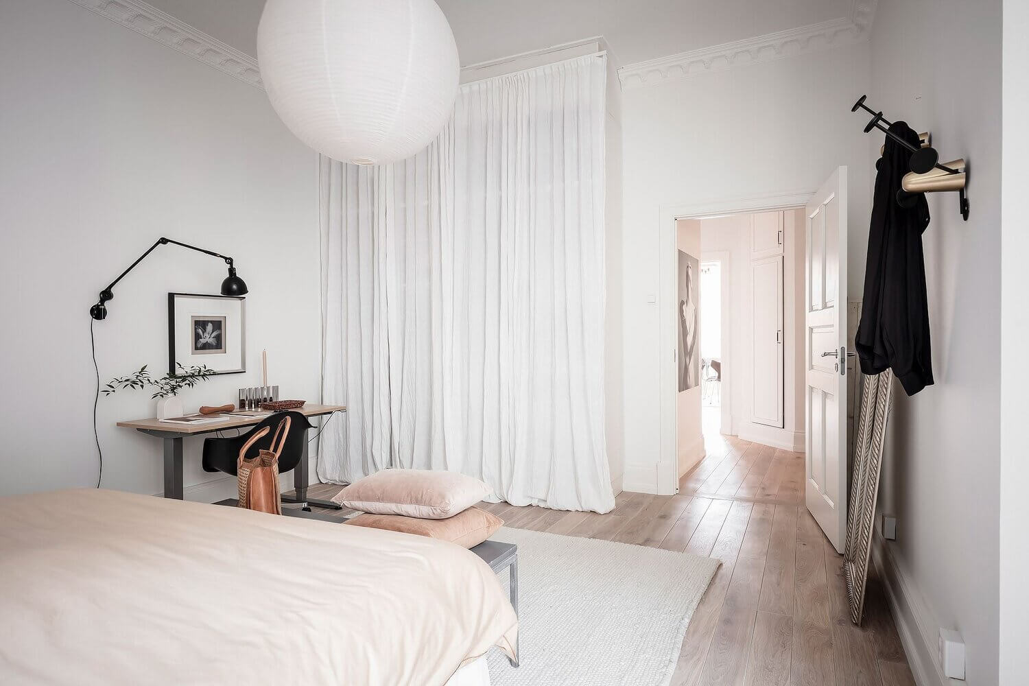 scandinavian apartment earthy colors nordroom17 A Scandinavian Apartment with Earthy Color Details
