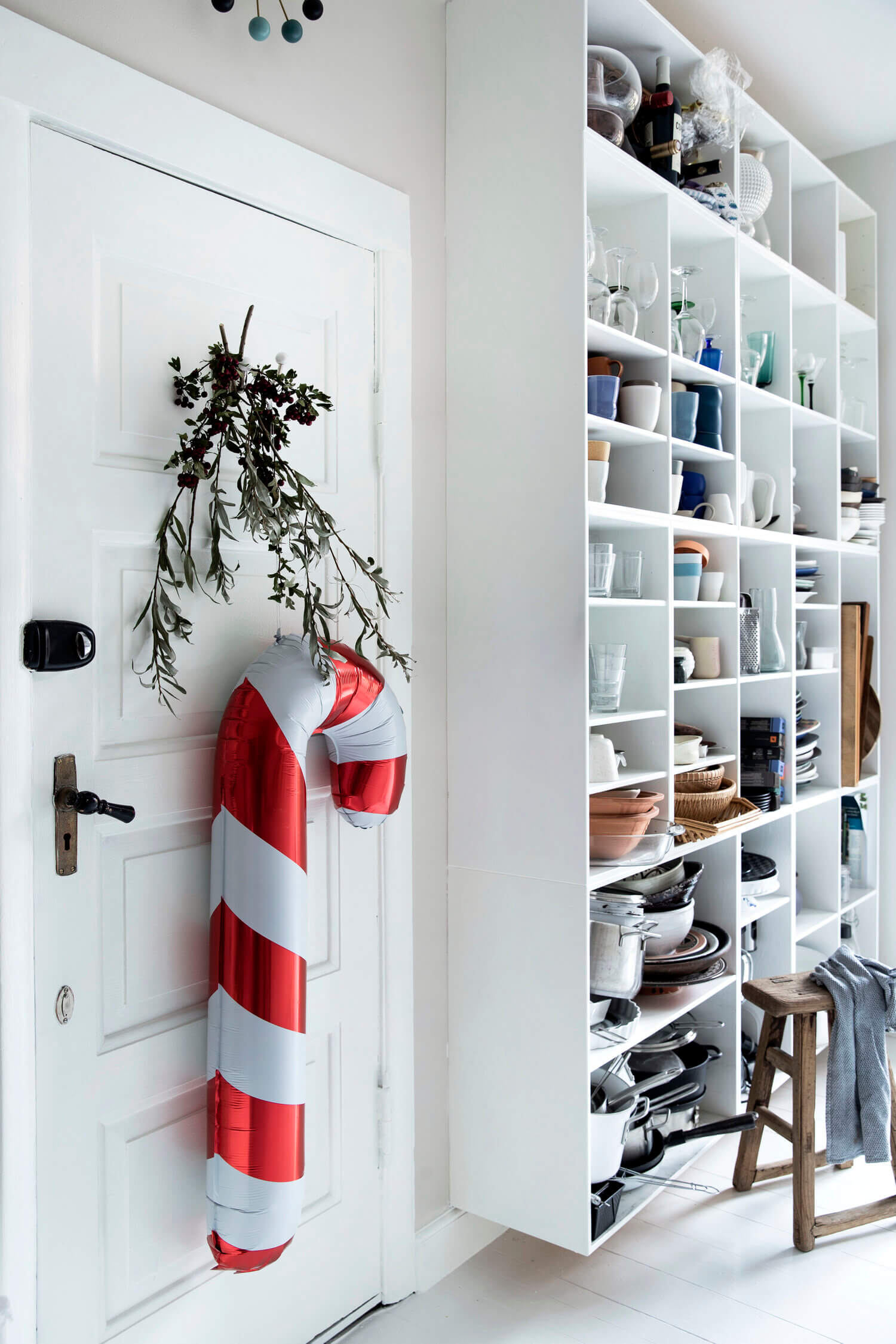 art filled danish home christmas decor nordroom14 An Art-Filled Danish Home Decorated For Christmas